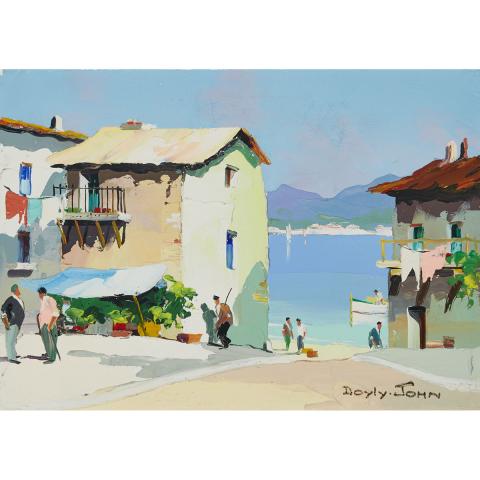 Appraisal: Cecil Rochfort D Oyly-John - CAP FERRAT NEAR NICE S