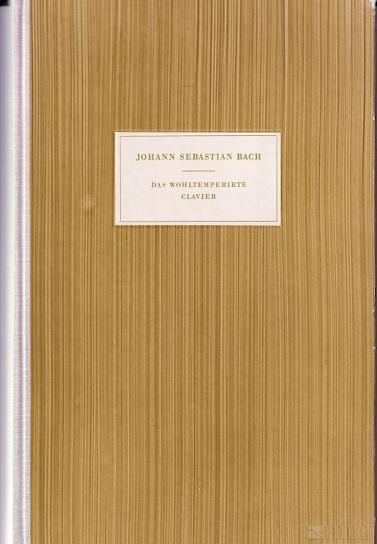 Appraisal: Johann Sebastian Bach Facsimile Score Report Johann Sebastian Bach German