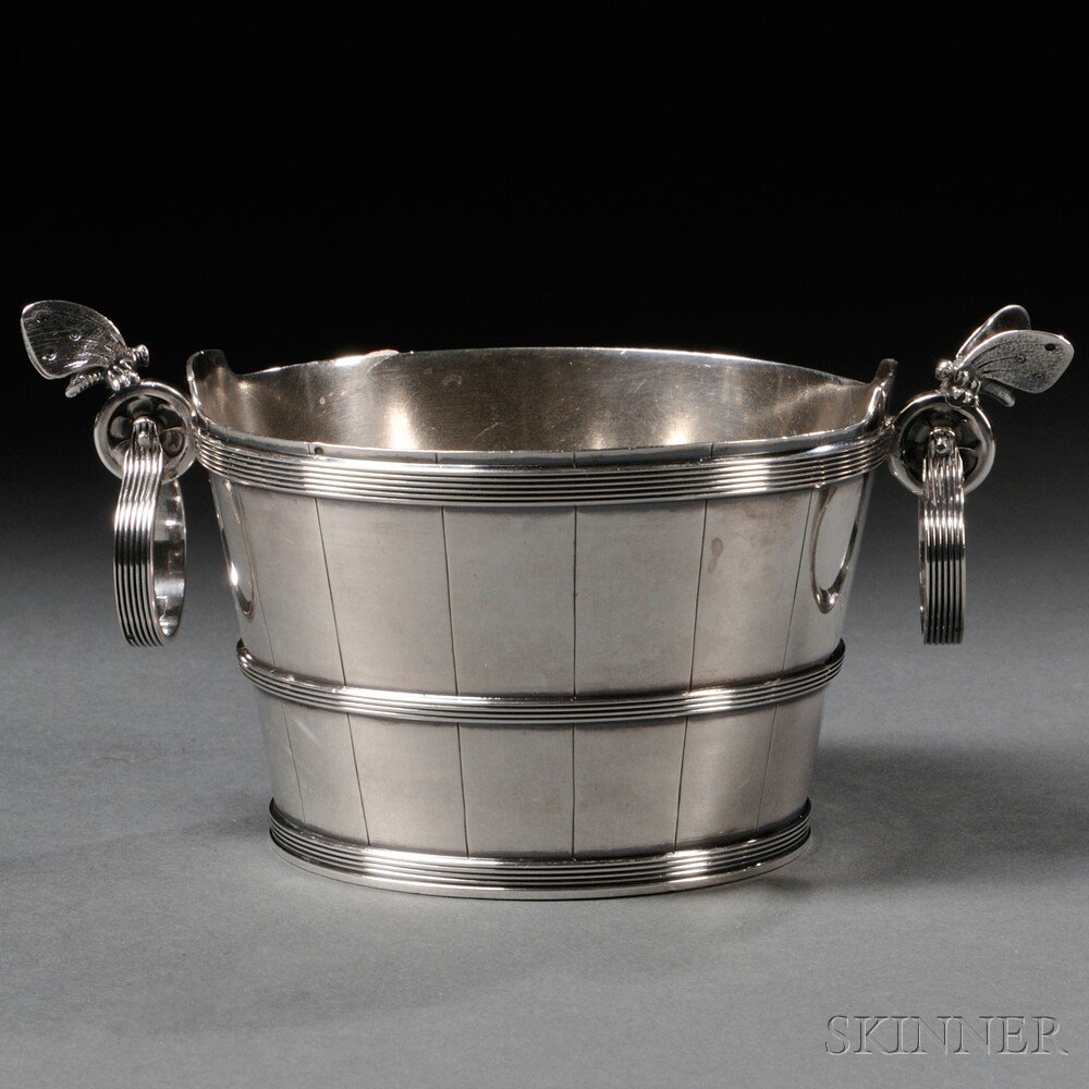 Appraisal: Gorham Barrel-form Sterling Silver Sugar Providence Rhode Island cast with