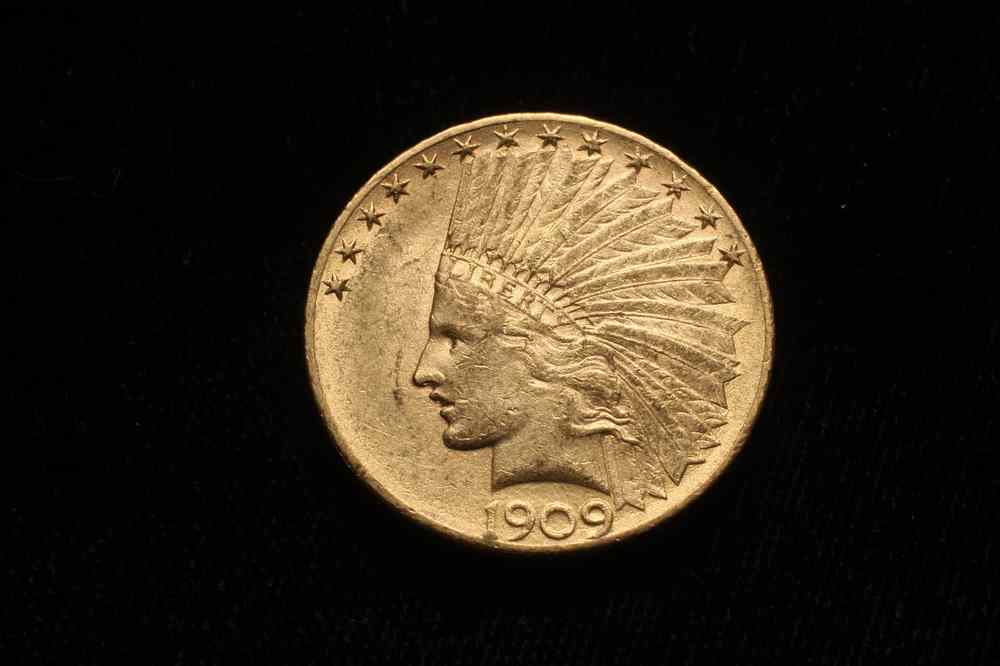 Appraisal: COIN - Indian Head gold coin D From a vaulted