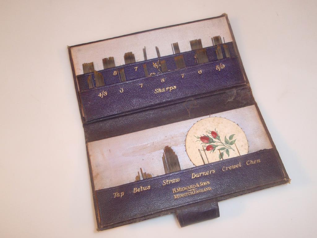 Appraisal: A H Milward Sons Redditch needle case of wallet style