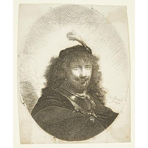 Appraisal: Ignace Joseph de Claussin - After Rembrandt VAN RIJN -