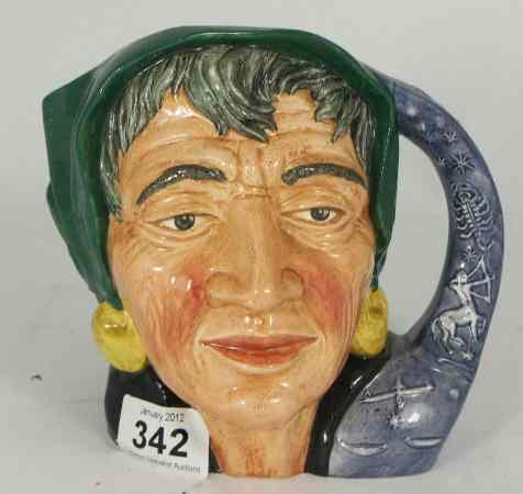 Appraisal: Royal Doulton Large Character Jug Fortune Teller D