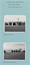 Appraisal: GAS STATIONS--TEXACO A contemporary and an accomplished typological study with