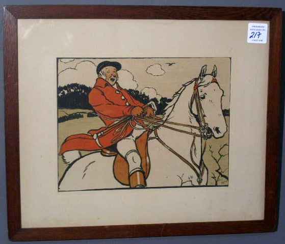 Appraisal: Print Tally-Ho by Cecil Aldin x