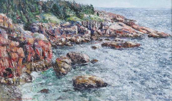 Appraisal: IVAN ALBRIGHT American - COAST OF MAINE signed lower left