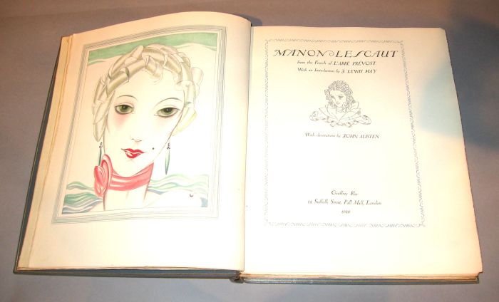 Appraisal: vol Austen John illustrator Prevost l'Abbe Manon Lescaut London G