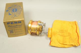 Appraisal: Lg Fishing Reel PENN REELS INTERNATIONAL No Tournament Reel Gold