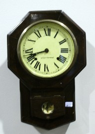 Appraisal: An American wall clock by Seth Thomas cm high