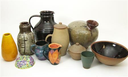 Appraisal: STUDIO POTTERY ST IVES AND OTHERS MID TO LATE TH