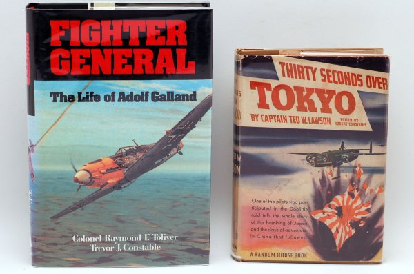 Appraisal: Two military books Thirty Seconds Over Tokyo by Captain Ted