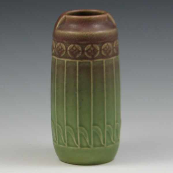 Appraisal: Rookwood Vase marked die impressed Rookwood seal XII excellent condition