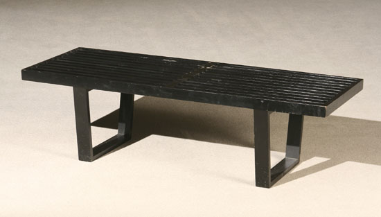 Appraisal: George Nelson Platform Bench Manufactured by Herman Miller Design Introduced