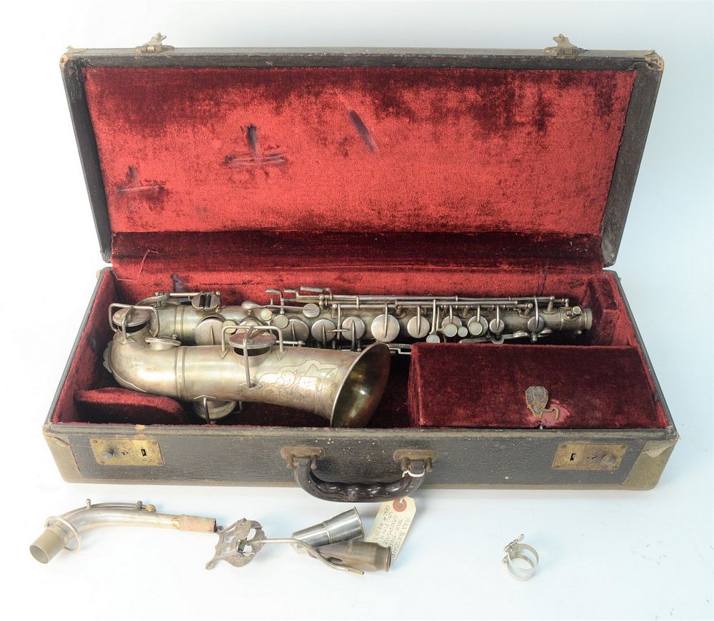 Appraisal: Buescher Alto Saxophone serial pads and springs in good shape