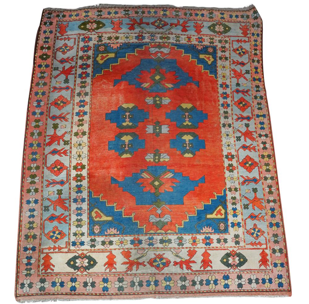 Appraisal: PERSIAN WOOL RUGCondition even wear throughout some fading and dust