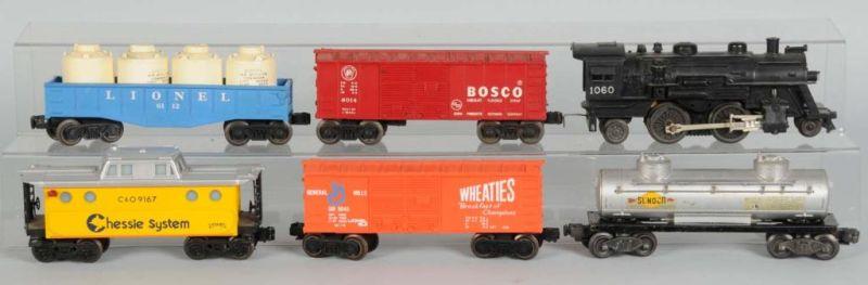 Appraisal: Lot of Lionel O-Gauge Freight Cars Description Post-war Not all