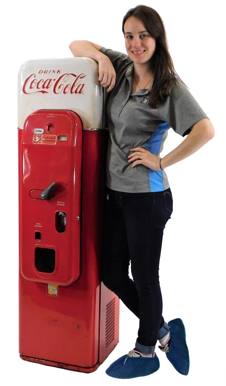 Appraisal: VENDO MODEL COCA-COLA CENT VENDING MACHINE United States th CenturyVintage