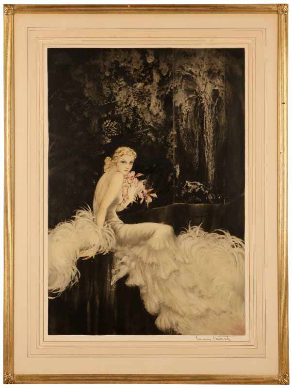 Appraisal: Louis Icart - French Orchids Les Orchidees