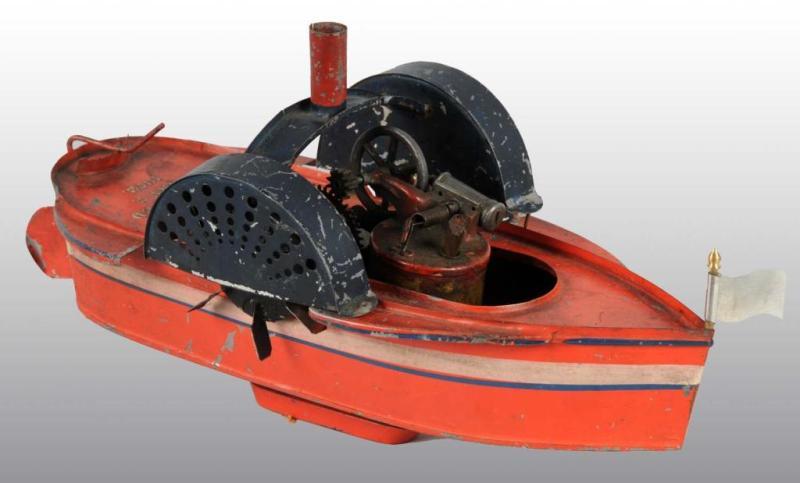 Appraisal: Kraft and Huffington Live Steam Sidewheeler Description Patented May Probably