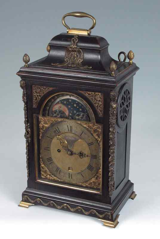 Appraisal: JAMES SMITH EBONIZED ENGLISH BRACKET CLOCK th century ebonized wood