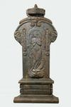 Appraisal: WALL FOUNTAIN - Single piece cast iron wall fountain with