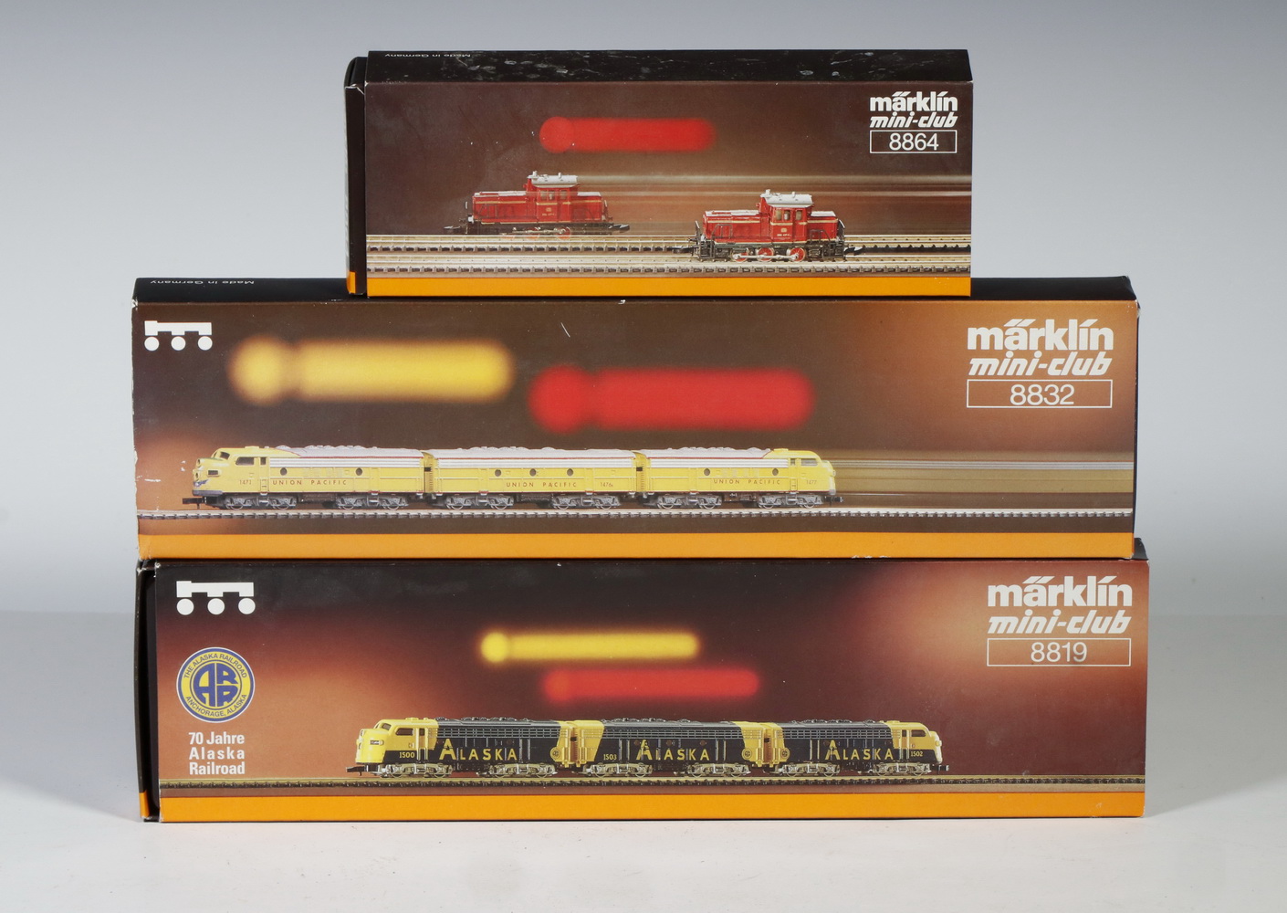 Appraisal: BOXED MARKLIN MINI-CLUB TRAIN CARS Lot of German Made Z