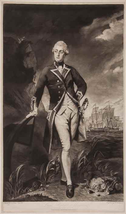 Appraisal: William Dickinson - The Right Honble Lord Robert Manners mezzotint