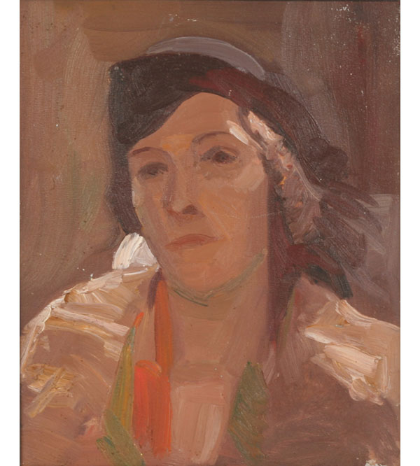 Appraisal: Paul Turner Sargent American - portrait of a peasant woman