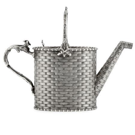 Appraisal: English Aesthetic Movement Silver Plated Teapot Estimate -