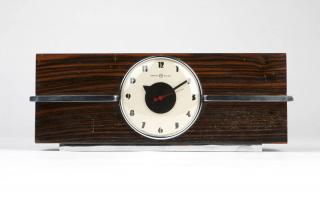 Appraisal: Gilbert Rohde table clock model Designed by Gilbert Rohde -