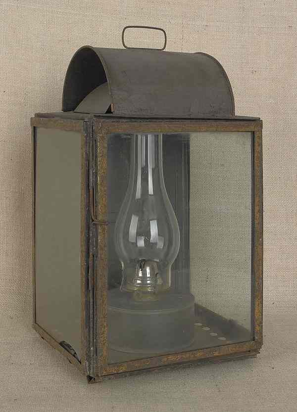 Appraisal: Tin Rayo lantern together with another tin lantern and a