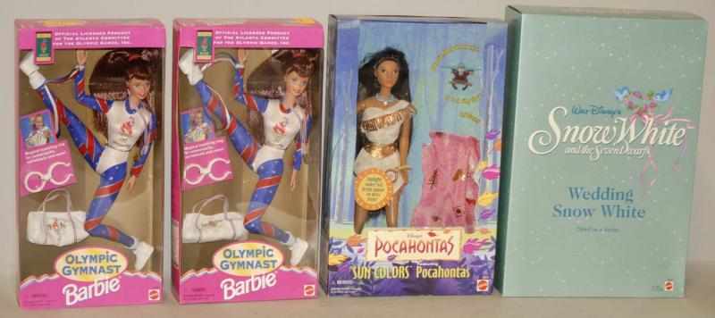 Appraisal: Lot of Assorted Modern Barbies in Boxes Includes mostly TV