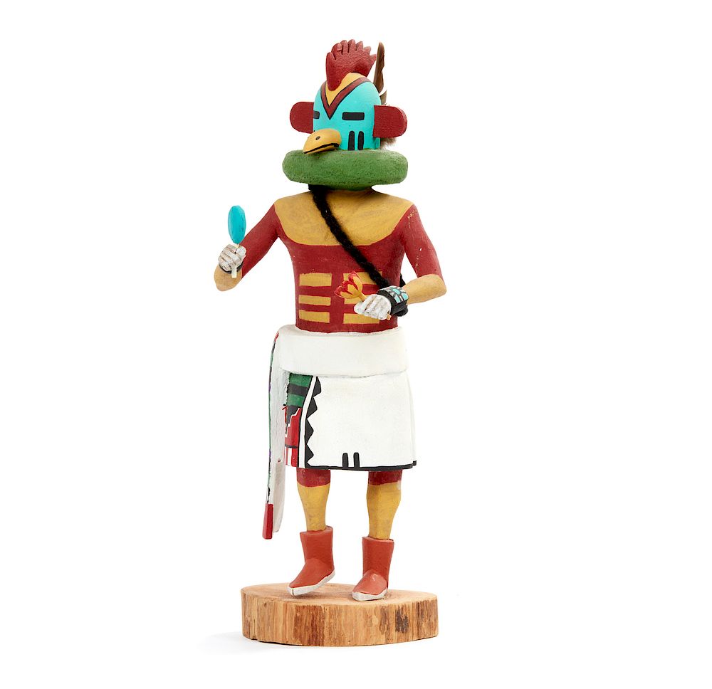 Appraisal: Hopi Chicken Kachina Kowako Troy Nash Hopi Chicken Kachina Kowako