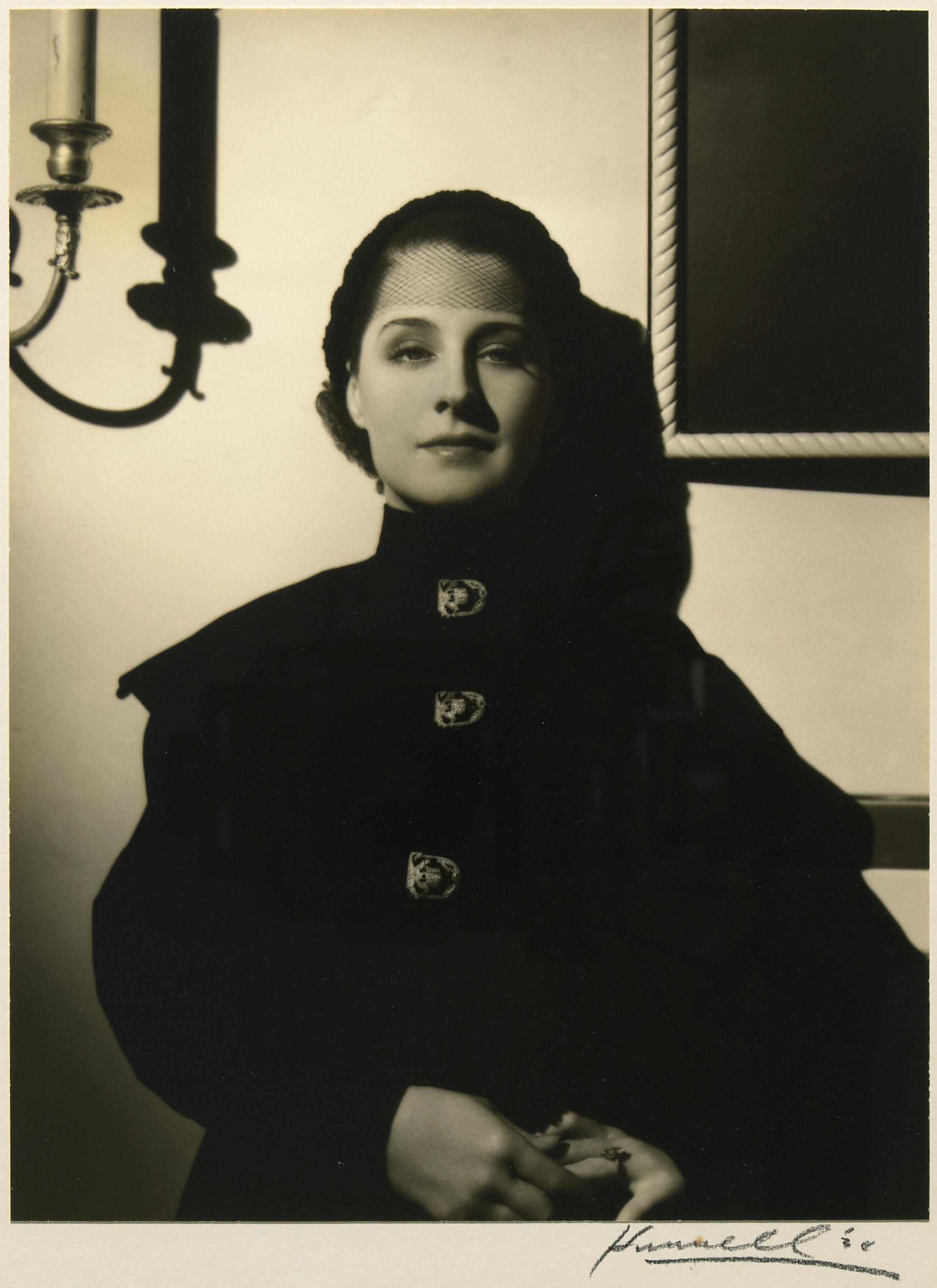 Appraisal: George Hurrell portrait of Norma Shearer Gelatin silver photograph Hurrell