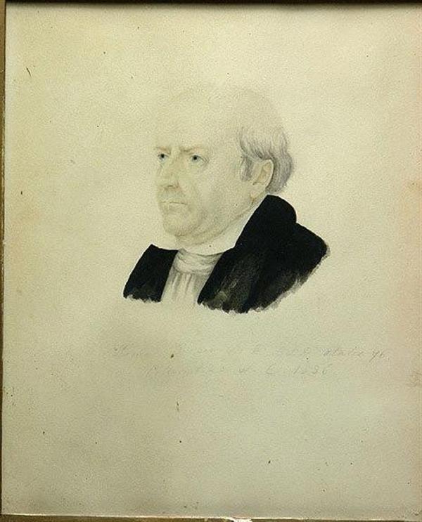 Appraisal: American School South Carolina th c w c portrait of