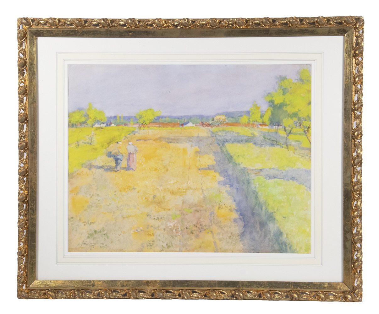 Appraisal: AUGUST REINHOLD FRANZEN NY MAINE SWEDEN - Impressionist view of