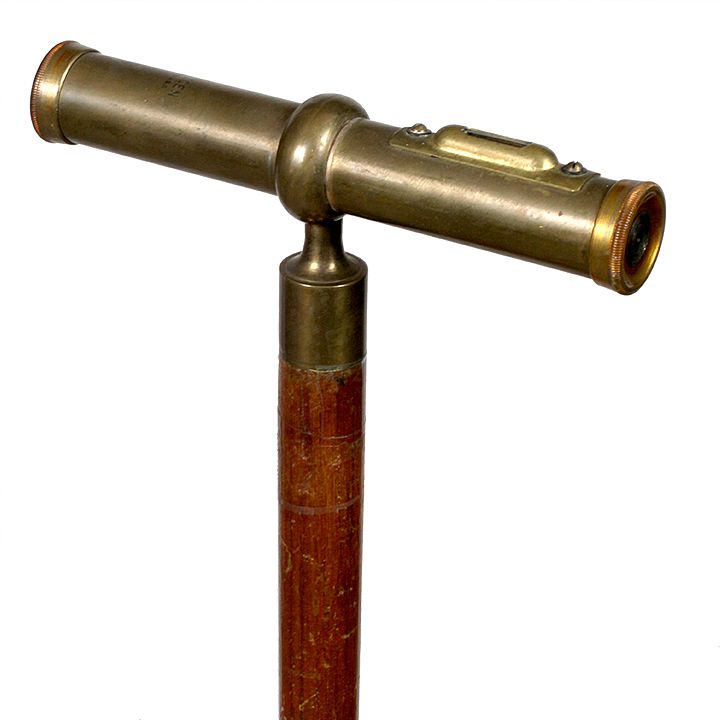 Appraisal: Dietzgen Level System Cane Early th Century- An unusual system