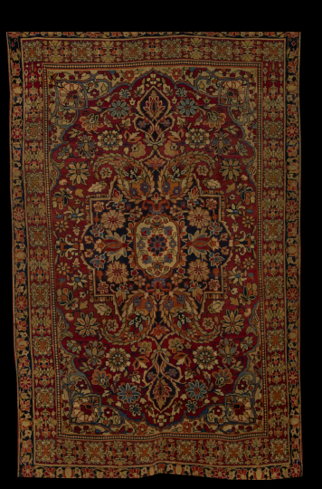 Appraisal: Antique Persian Lavar Kerman Carpet ' x '