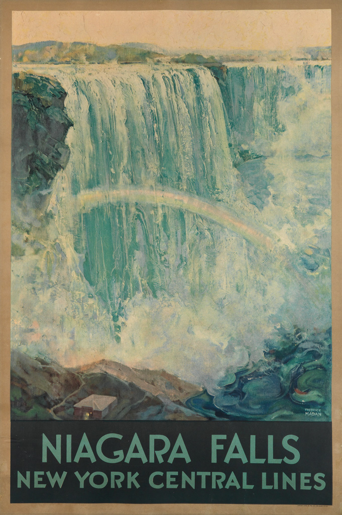 Appraisal: FREDERIC MADAN - NIAGARA FALLS NEW YORK CENTRAL LINES Circa