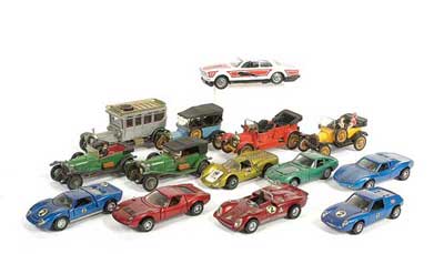 Appraisal: Corgi Dinky Hotwheels a mixed group of unboxed Cars To