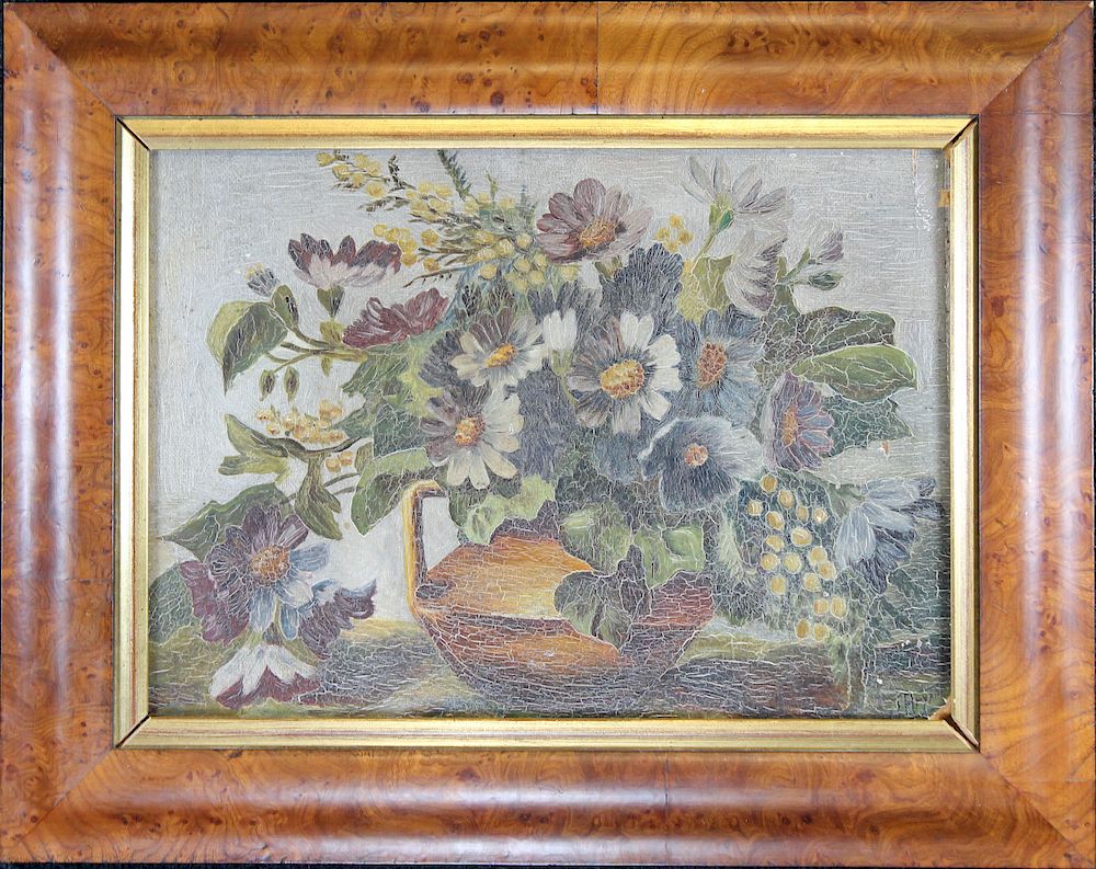 Appraisal: Signed Antique Still Life Painting Signed Antique Still Life Painting