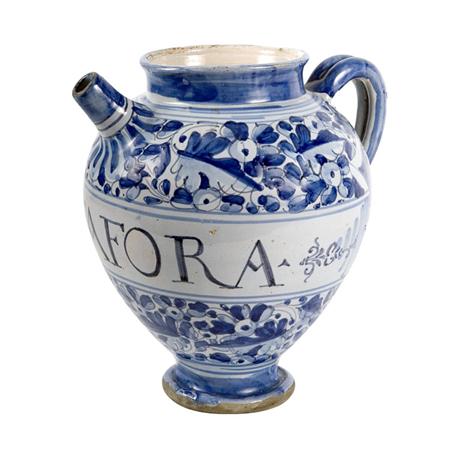 Appraisal: Italian Maiolica Syrup Jug Estimate -