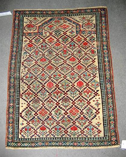 Appraisal: Daghestan prayer rug northeast caucasus circa nd half th century