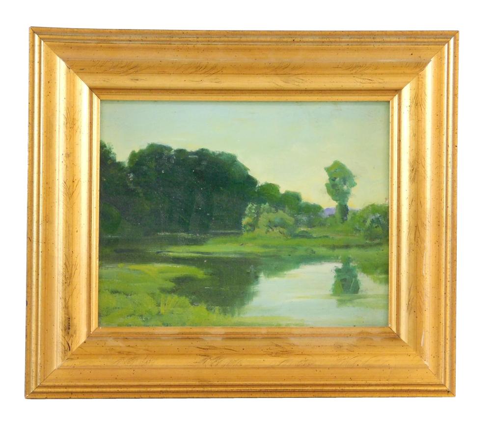 Appraisal: Attributed to Robert Hogg Nisbet American - untitled oil on