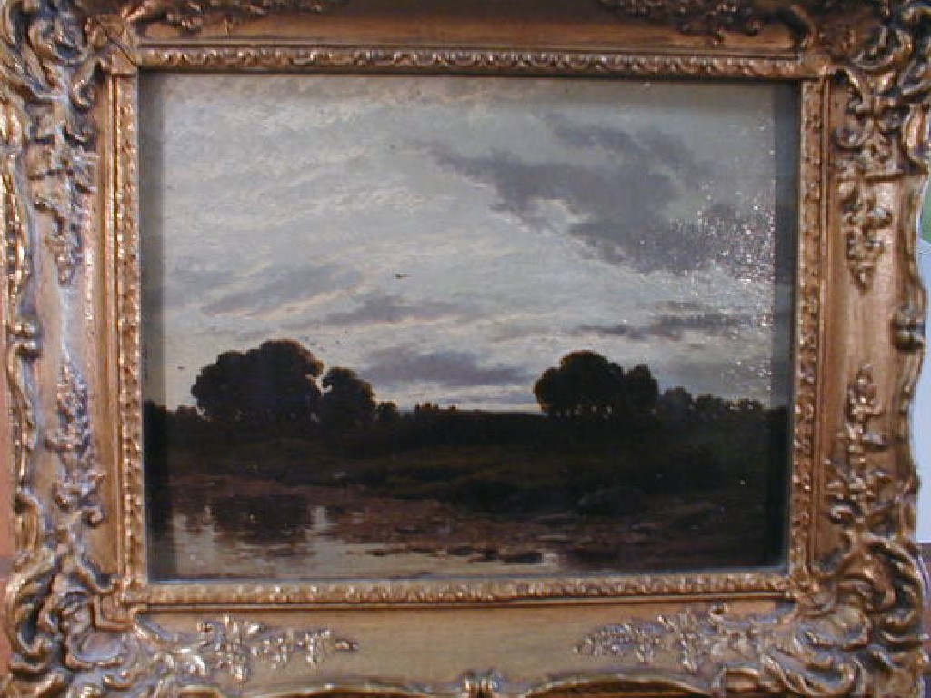 Appraisal: George Blackie Sticks Morning oil on panel signed and dated