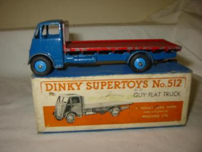 Appraisal: Guy Flat Truck blue and red boxed F Illustrated