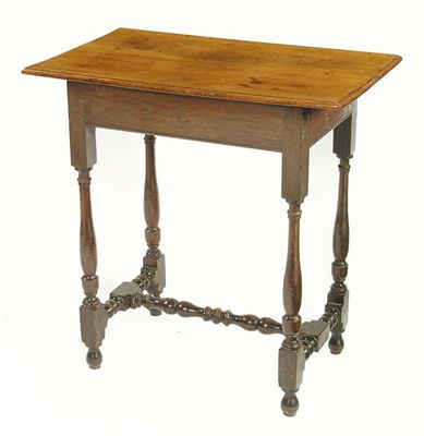 Appraisal: An early th century oak centre table the replaced moulded