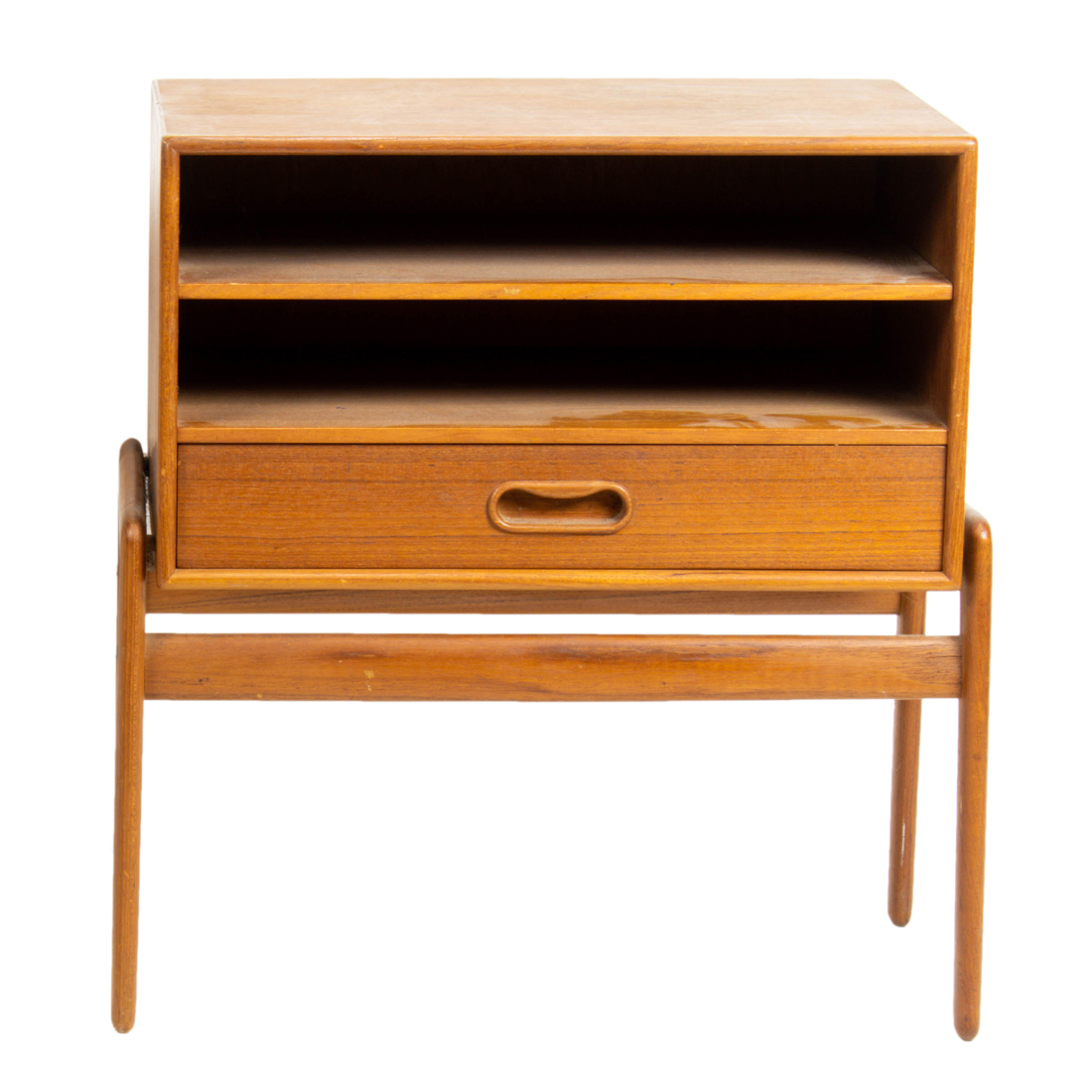 Appraisal: AN ARNE VODDER FOR VAMO SONDERBORG TEAK NIGHTSTAND An Arne