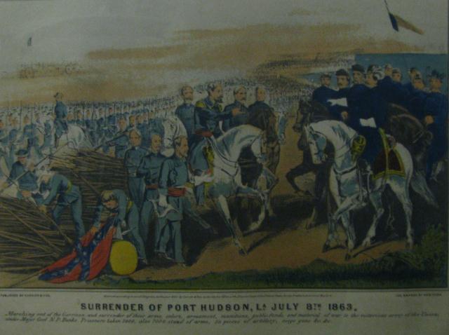 Appraisal: After Currier and Ives lithograph offset printed ''Surrender of Port