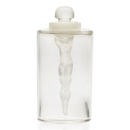 Appraisal: Lalique Molded Glass Jeunesse Perfume Bottle Estimate -